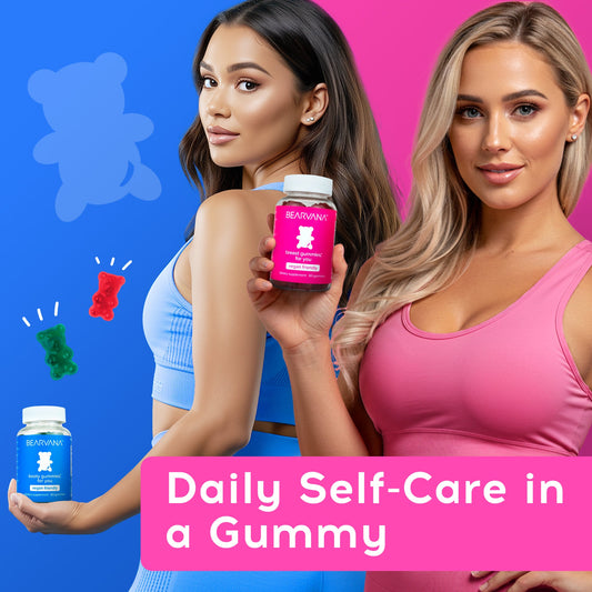 Two‑Pack Bear‑Shaped Vegan Gummies